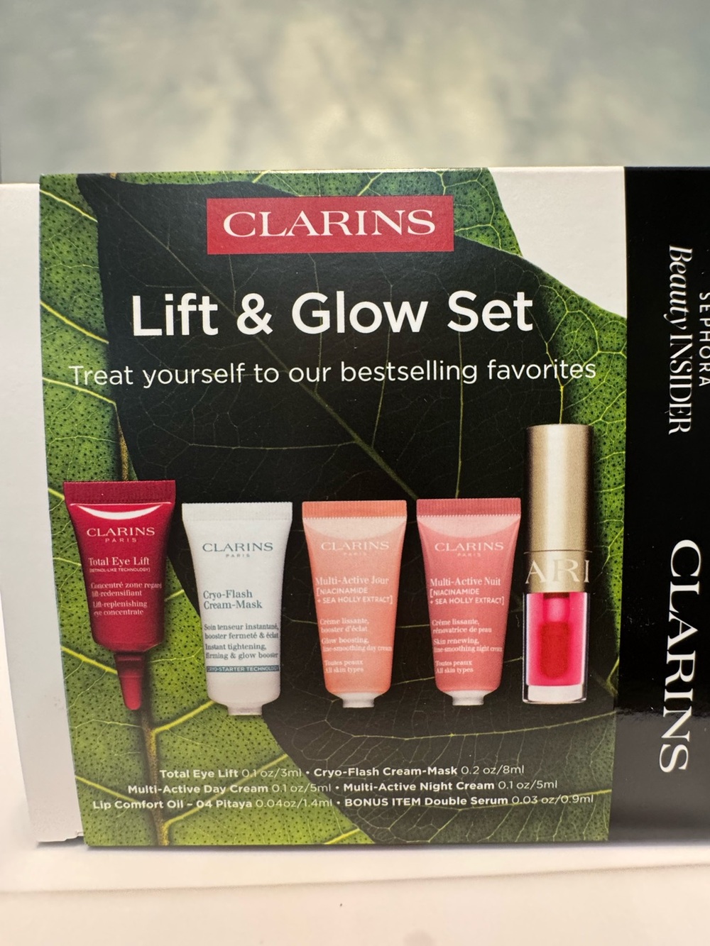 Clarins Lift & Glow Set